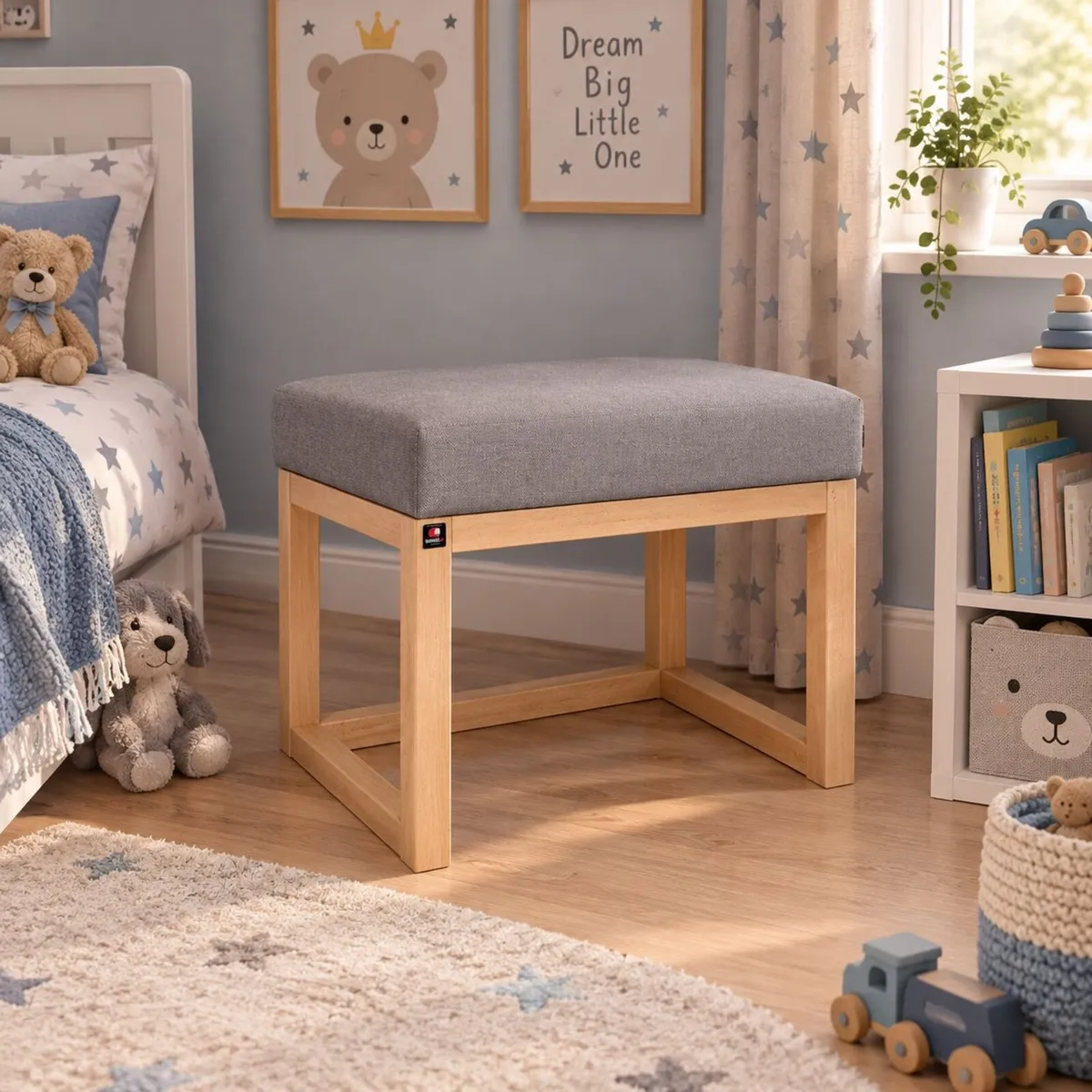 Baby room bench baby shower gift 60x40 - Image 2