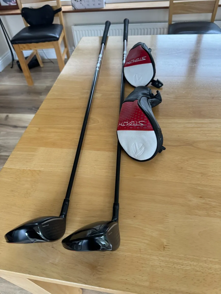 Taylormade Stealth2 fairway woods - Image 1