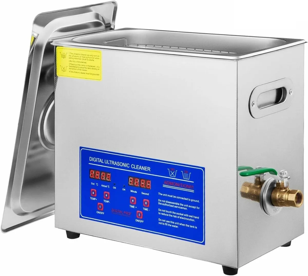 6L Digital Ultrasonic Cleaning Machine with Heater - Image 3