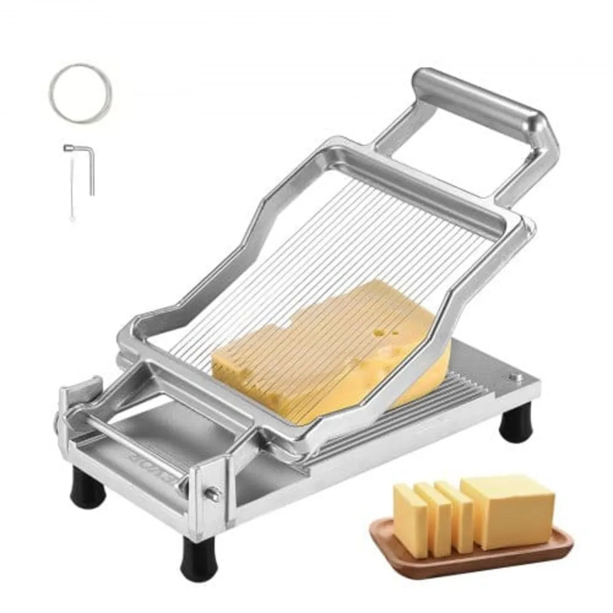 Cheese Cutter with Wire, 0.2" Ultra-Thin Cheeser B - Image 1