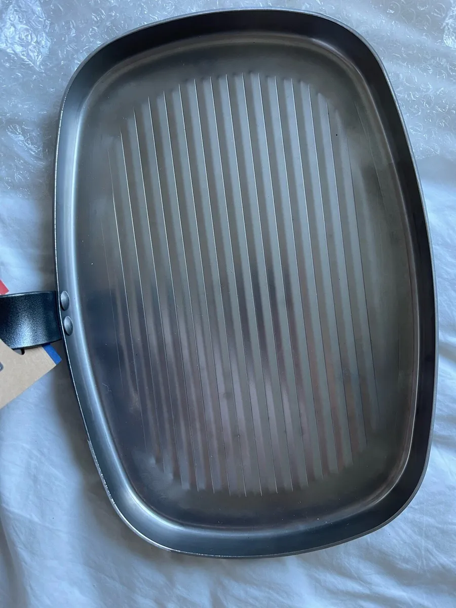 de Buyer Carbone Plus Grill Pan 38x26cm NEW - Image 2