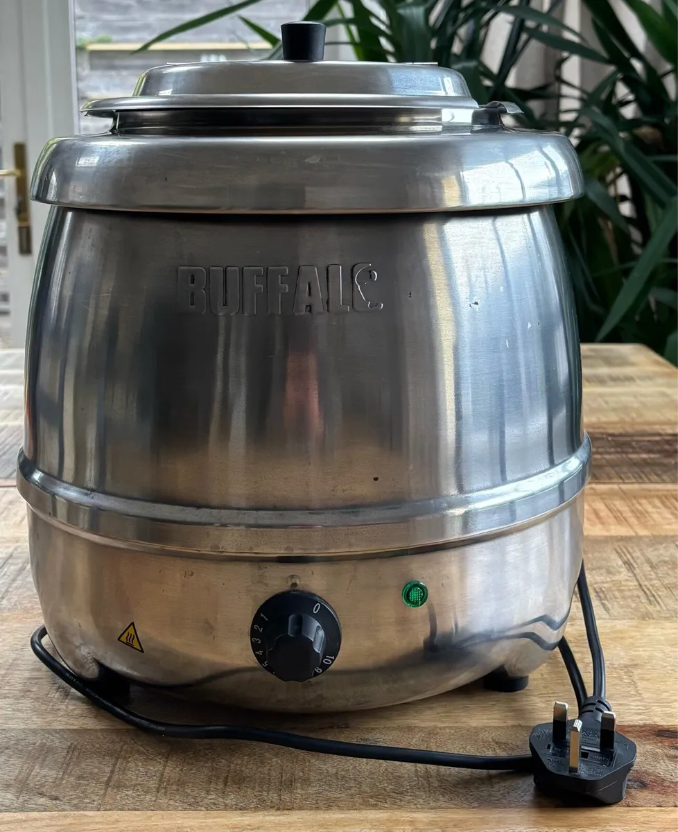 Buffalo Steel Soup Kettle: 10Ltr - Image 1