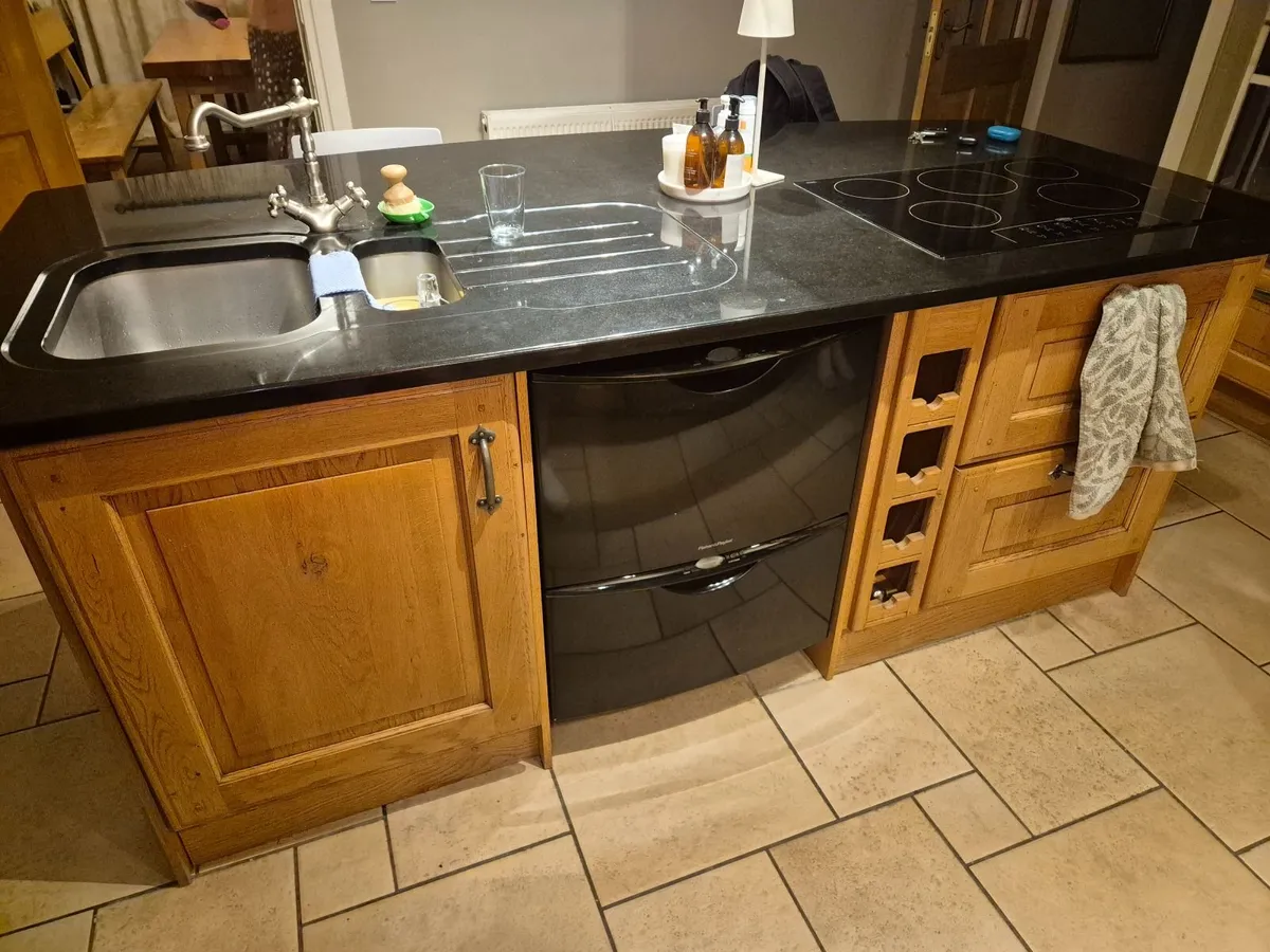 Solid oak fitted kitchen in Co Louth - Image 3