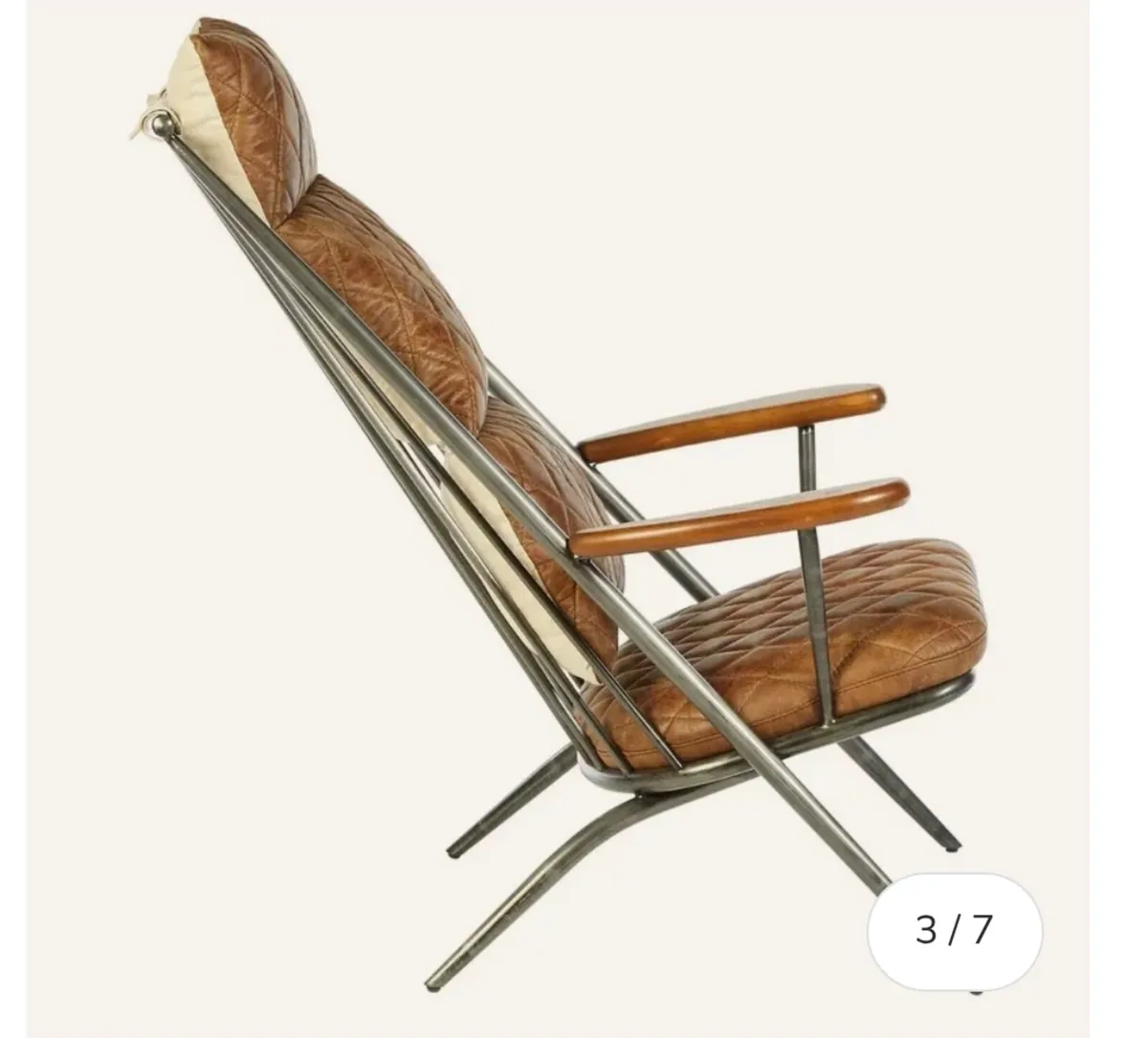 Industrial style armchair - Image 3