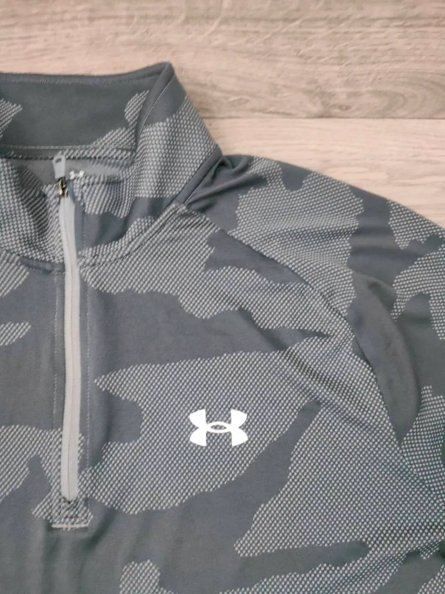 Under Armour Half Zip Golf Jumper Mens XL - Image 3