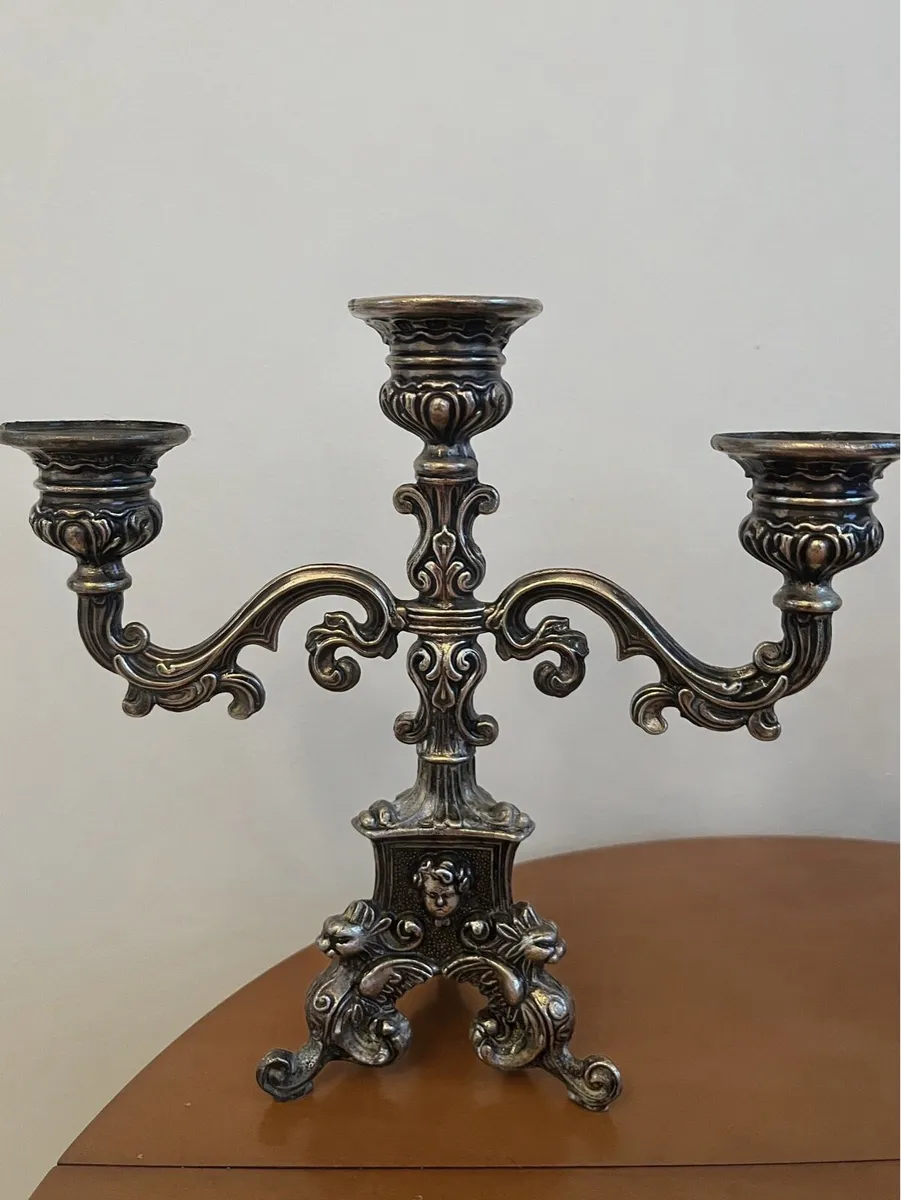 Vintage Italian Candelabras - Image 2