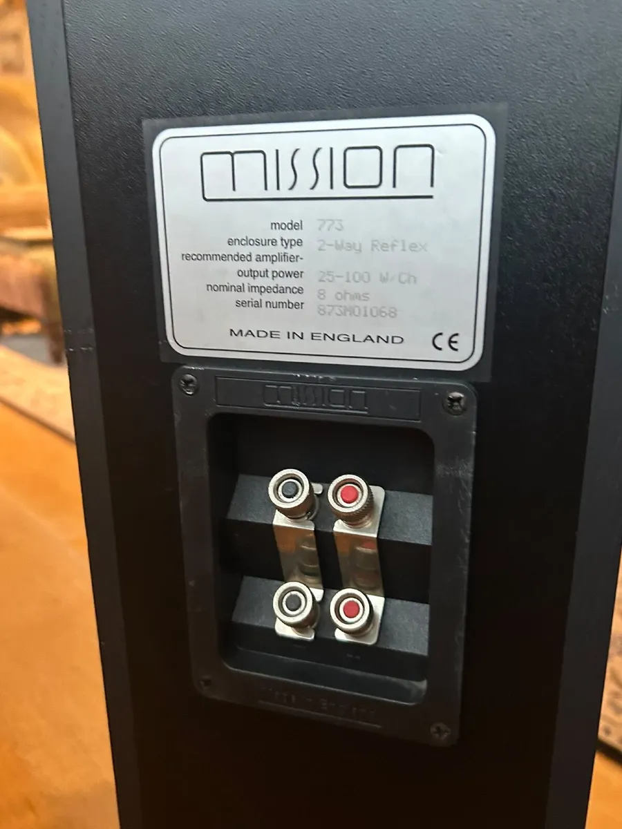 Mission 773 floor standing speakers - 1998 - Image 2
