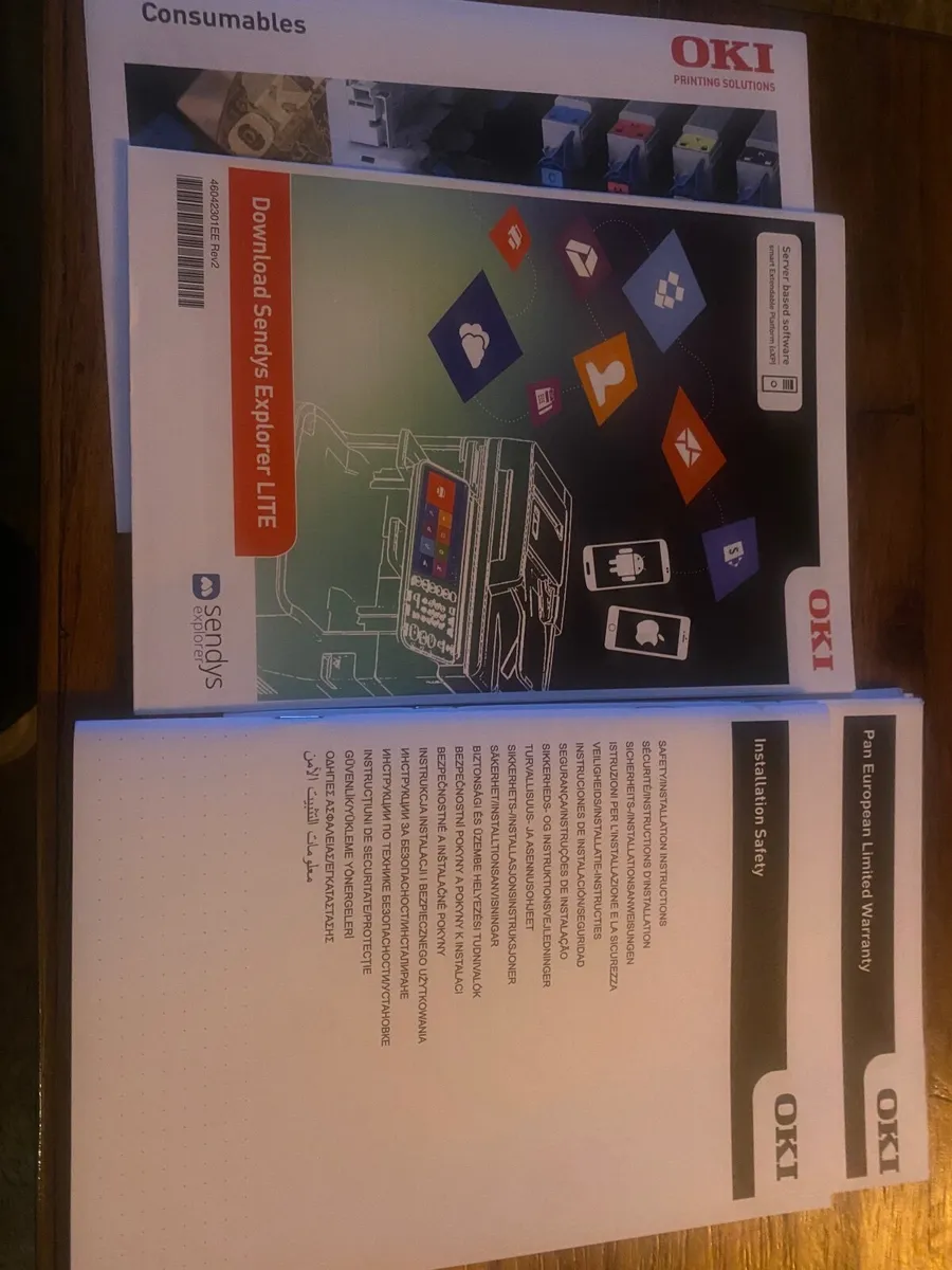 Oki ES8453 multifunctional printer / photocopier - Image 3