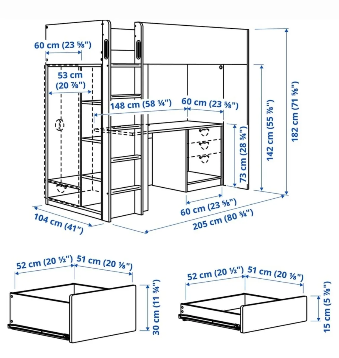 Ikea loft bed - Image 3