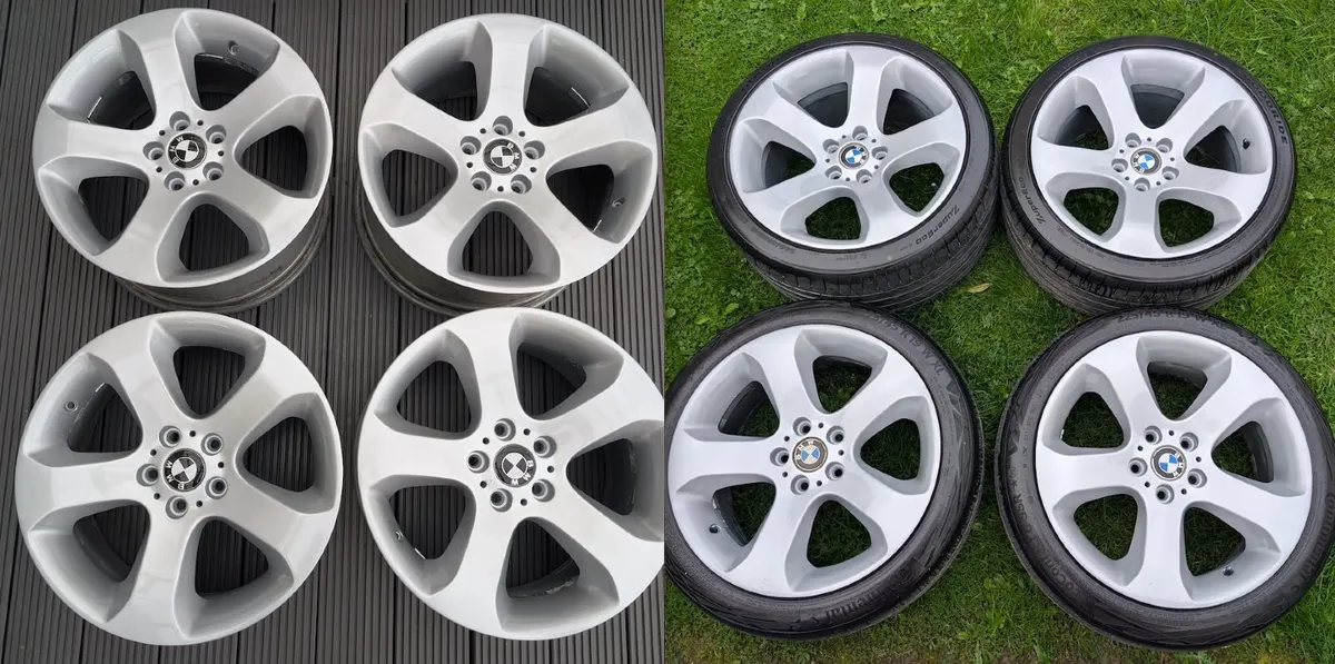 R19 5x120 Bmw Fat 5s ,style 132 Alloy Wheels - Image 1