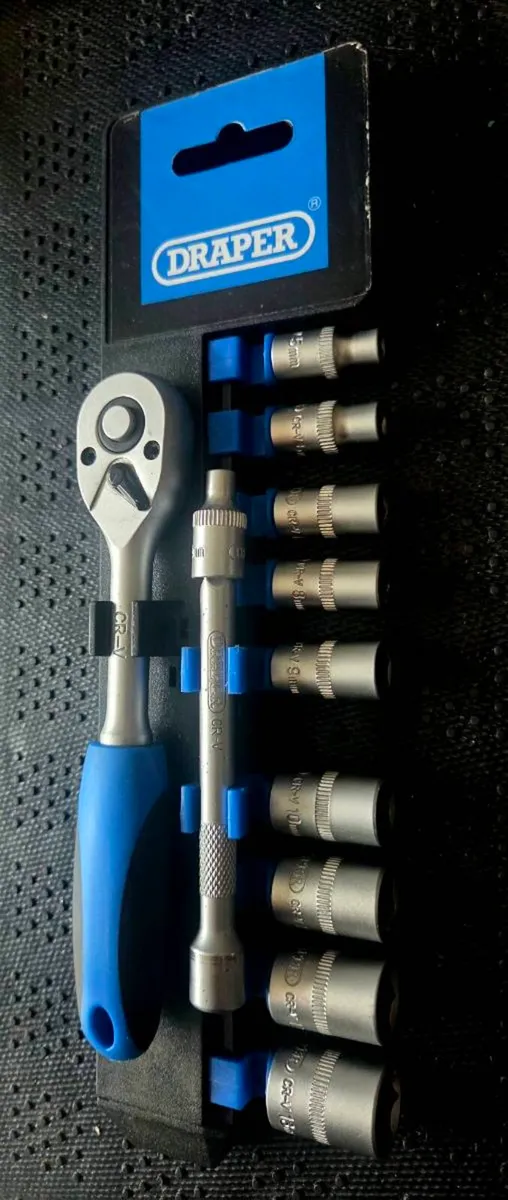 Draper   set  of  socket  brand new - Image 2