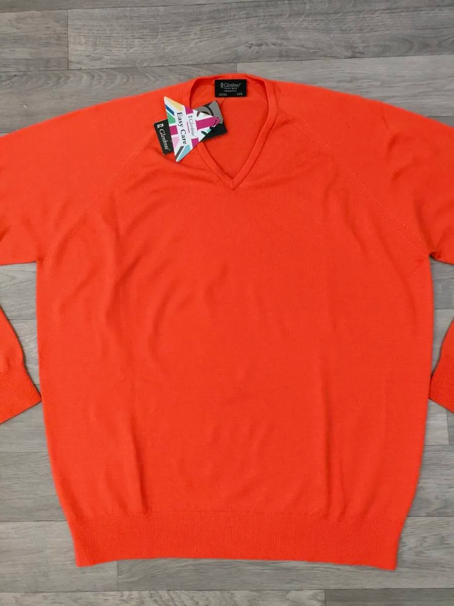 NEW Glenbrae Merino Wool Golf Jumper Mens XL - Image 2