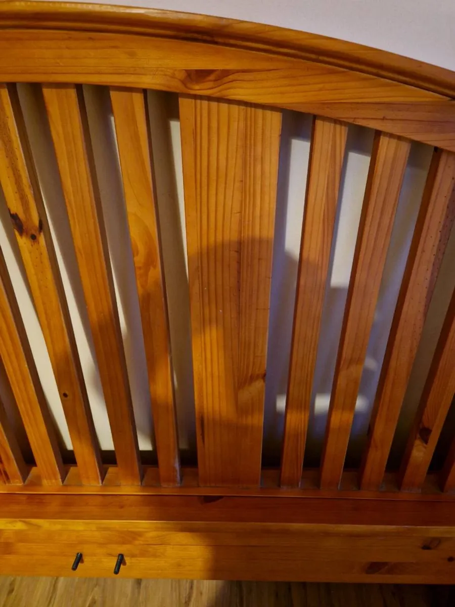 Solid timber queen sized bed! Need gone asap! - Image 2