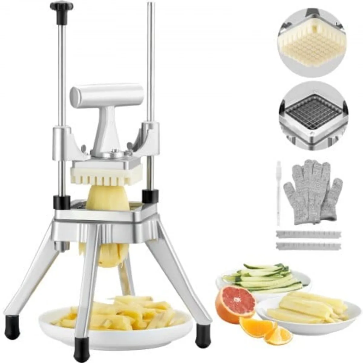 Commercial Vegetable Fruit Chopper 3/8″ Blade Heav - Image 1