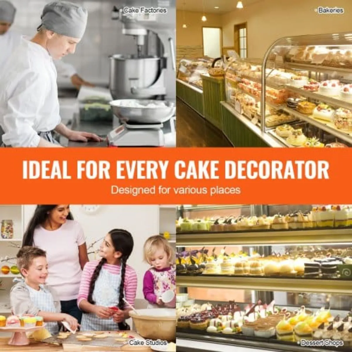 Cake Decorating Machine, Cake Cream Spreading Coat - Image 3