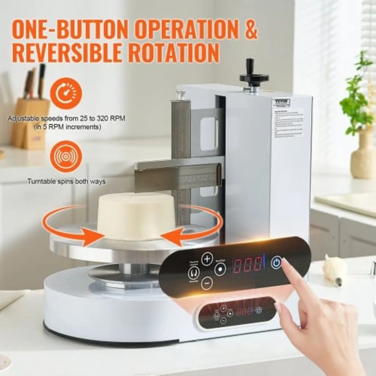Cake Decorating Machine, Cake Cream Spreading Coat - Image 4