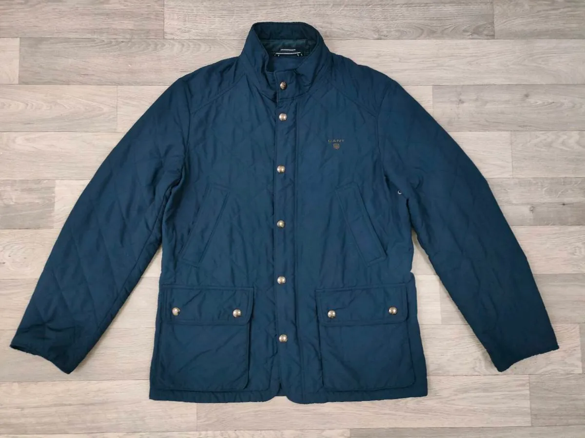 Gant Quilted Field Jacket Mens Medium - Image 1