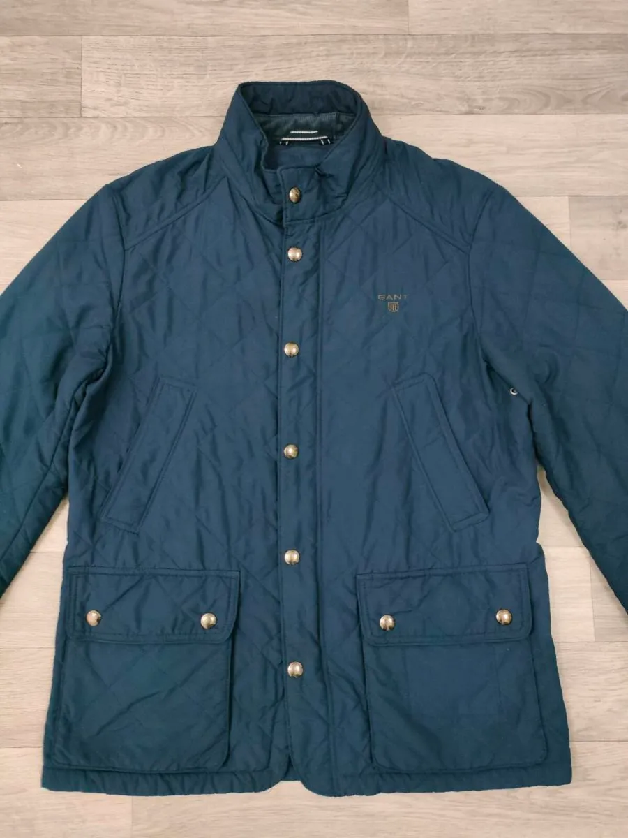 Gant Quilted Field Jacket Mens Medium - Image 2