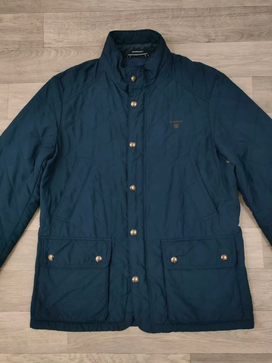 Gant Quilted Field Jacket Mens Medium - Image 3