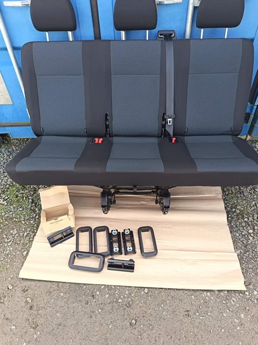 rear triple seat VW T5 T6 Transporter - Image 1