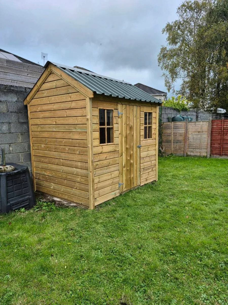 8 x 6 Cottage Style Shed - Image 3