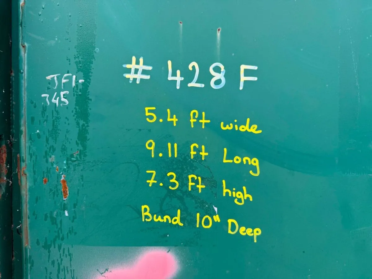 10FT BUNDED CHEMICAL / OIL STORAGE CONTAINER - Image 4