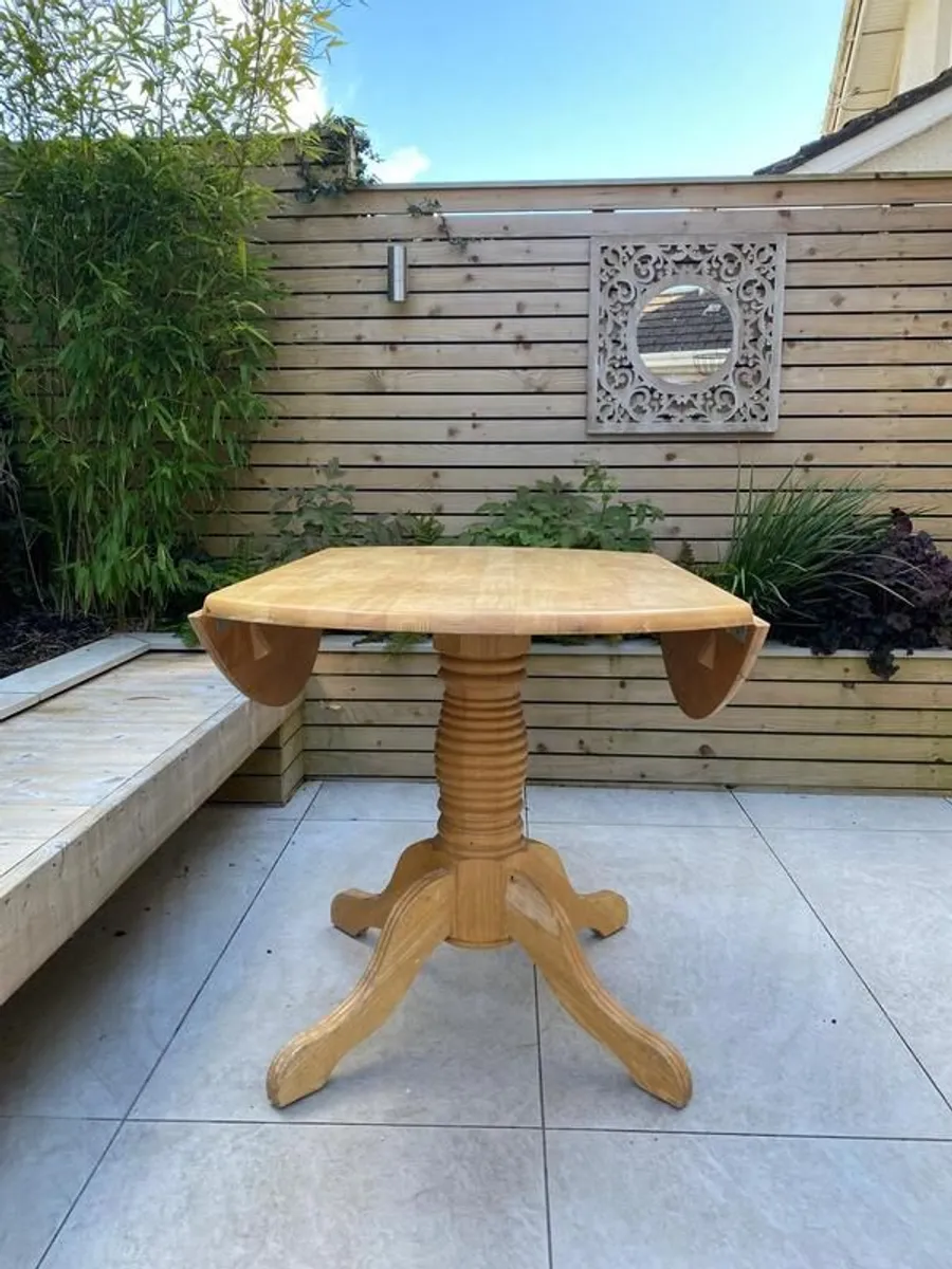 Solid Wooden Round Dining Table and 4 Chairs Only 50 - Image 4