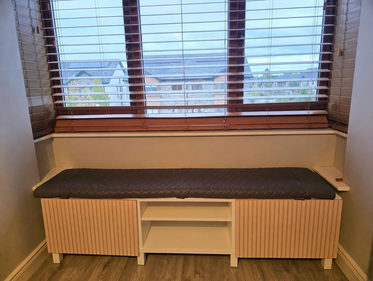 Window Storage Bench / Alcove Bench / TV Unit - Image 4