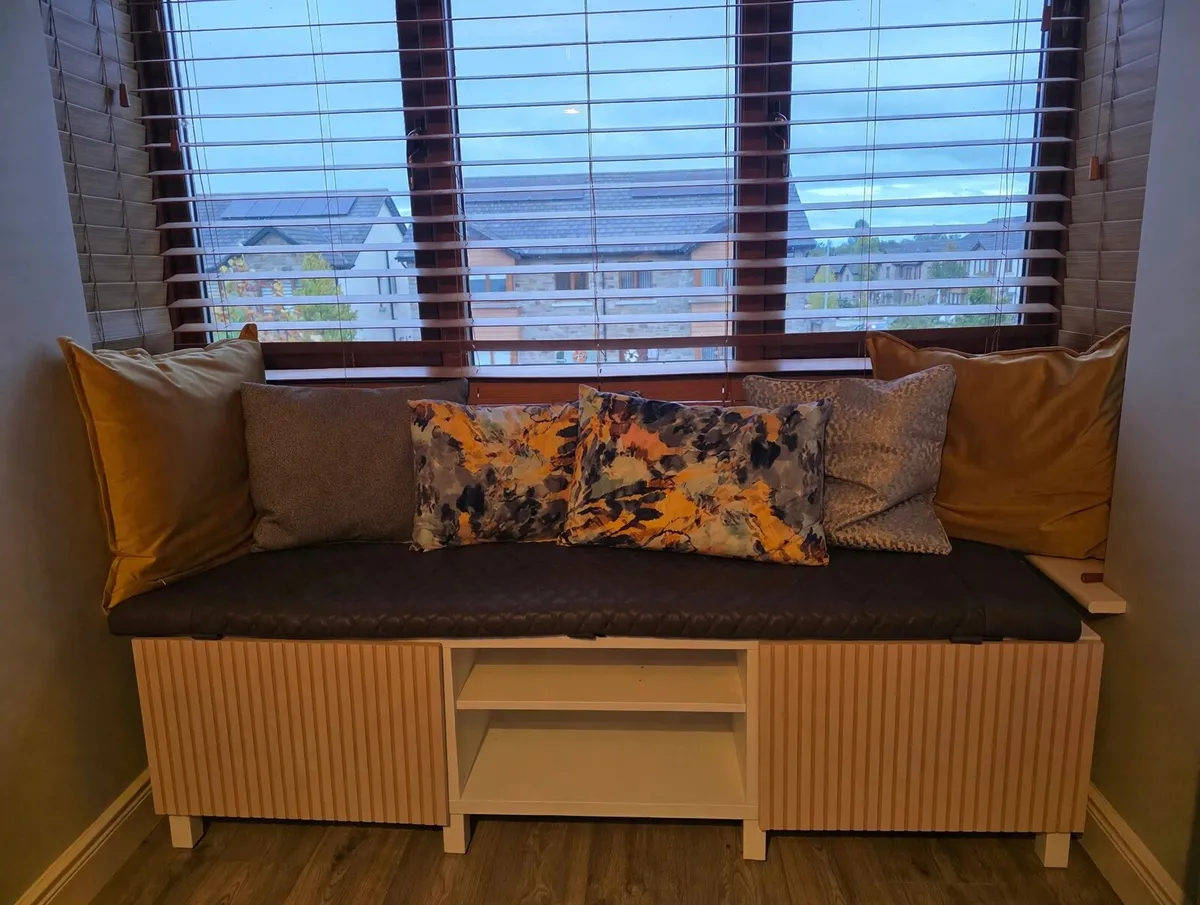 Window Storage Bench / Alcove Bench / TV Unit - Image 1