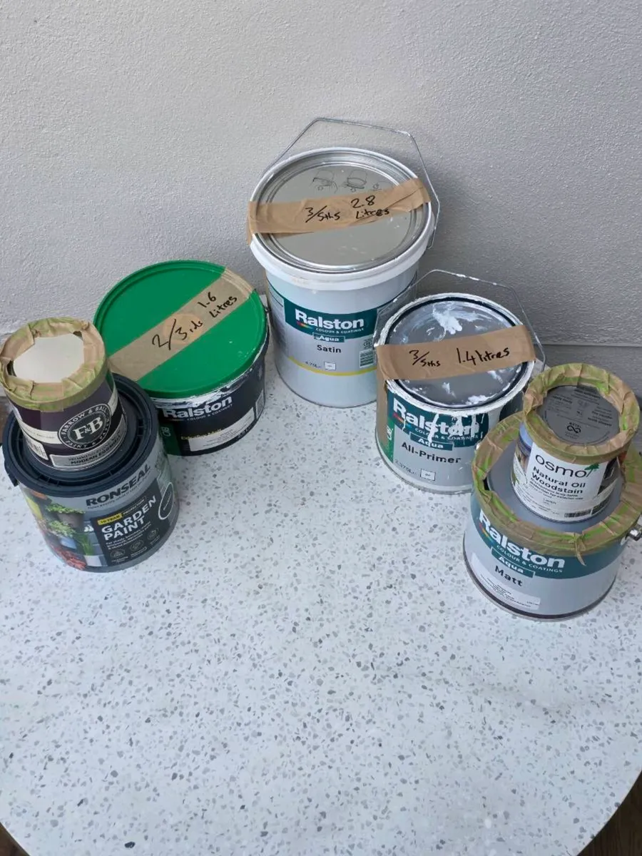 Paint - Ralston, Farrow & Ball, Osmo & Ronseal - Image 2