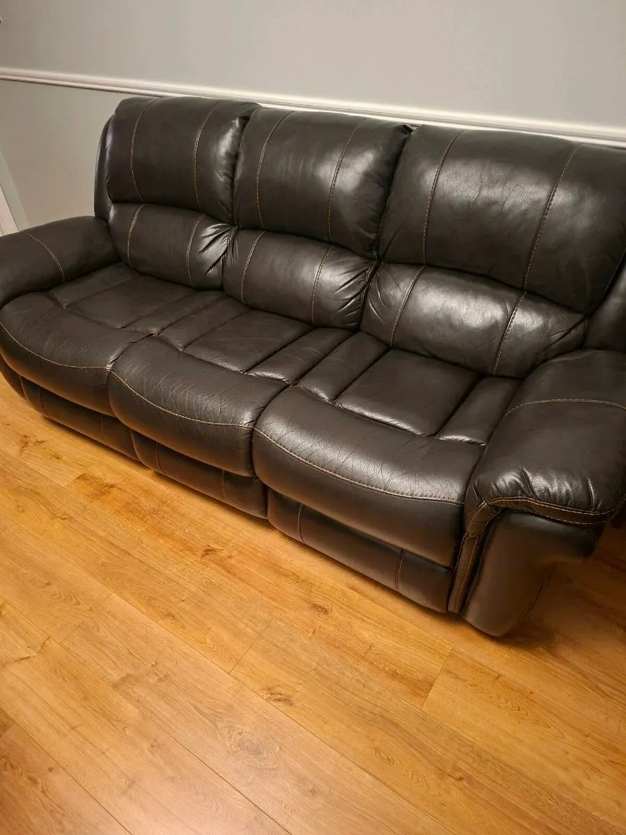 3 + 1 + 1 Couch and Armchairs - Image 1