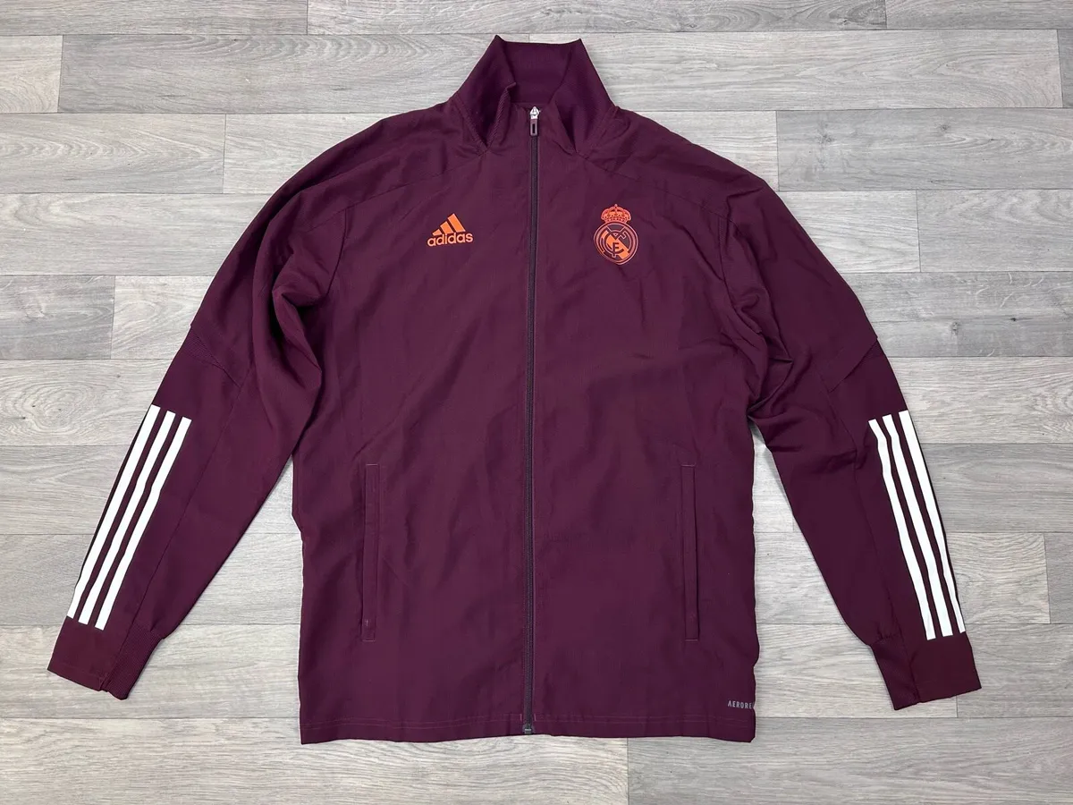 Adidas Real Madrid Anthem Jacket Mens Medium - Image 1