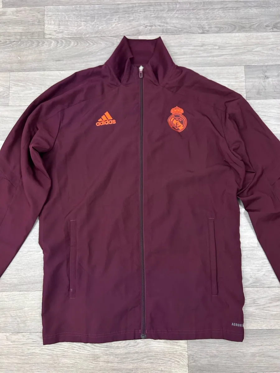 Adidas Real Madrid Anthem Jacket Mens Medium - Image 2