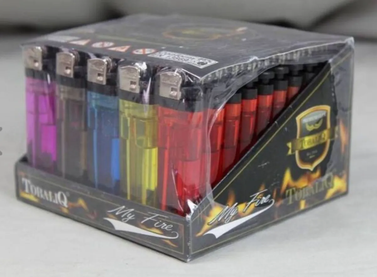 Disposable Lighters - 50 Pack Retail Display, - Image 1
