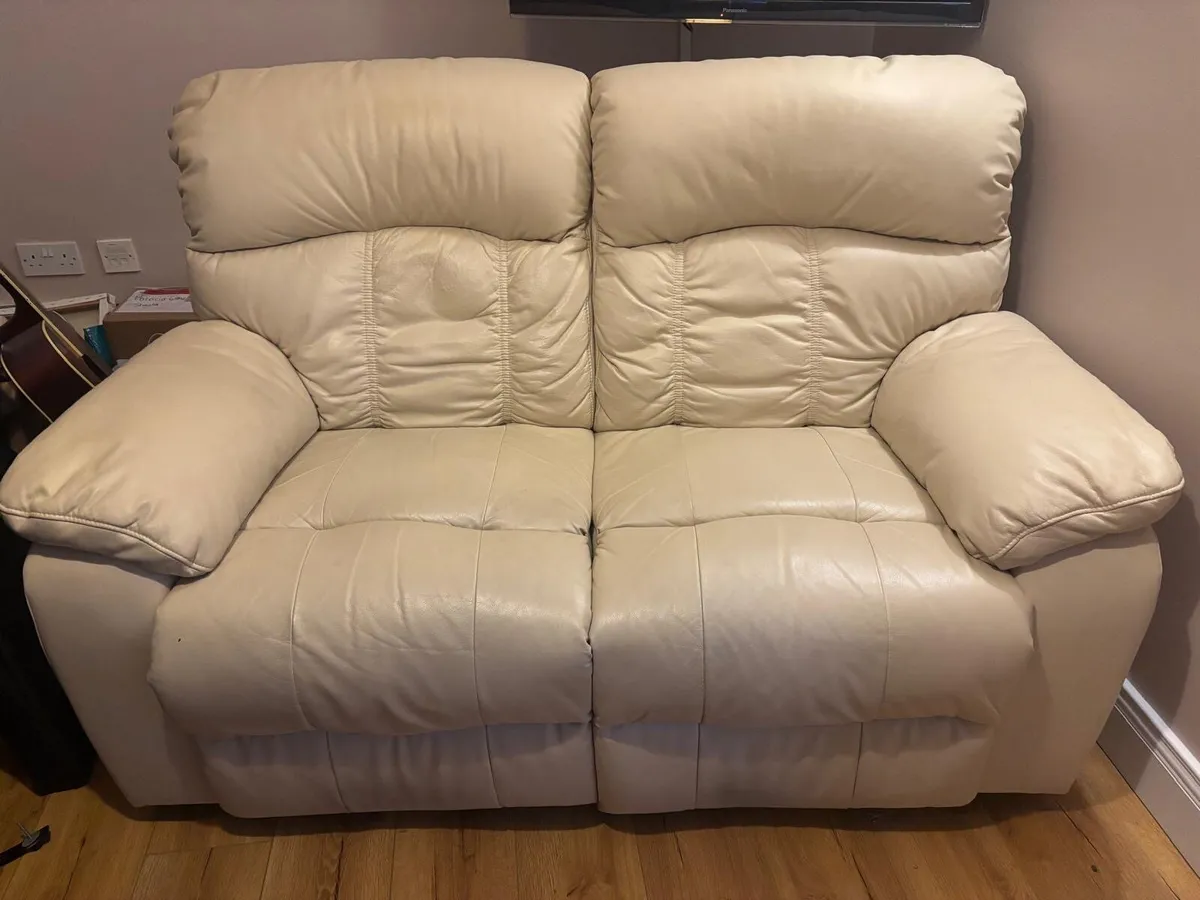 Double and Single Recliner Chairs - Image 1