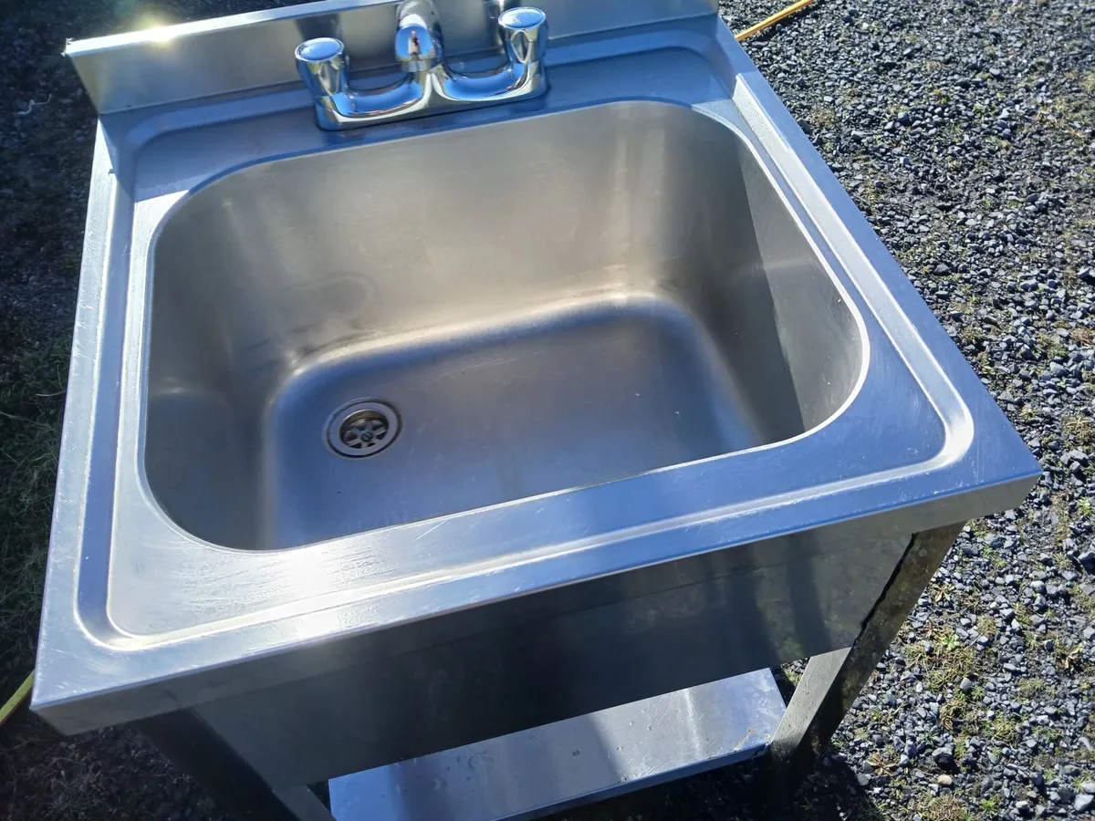 Staneless steel cabbinet sink unit complete - Image 4