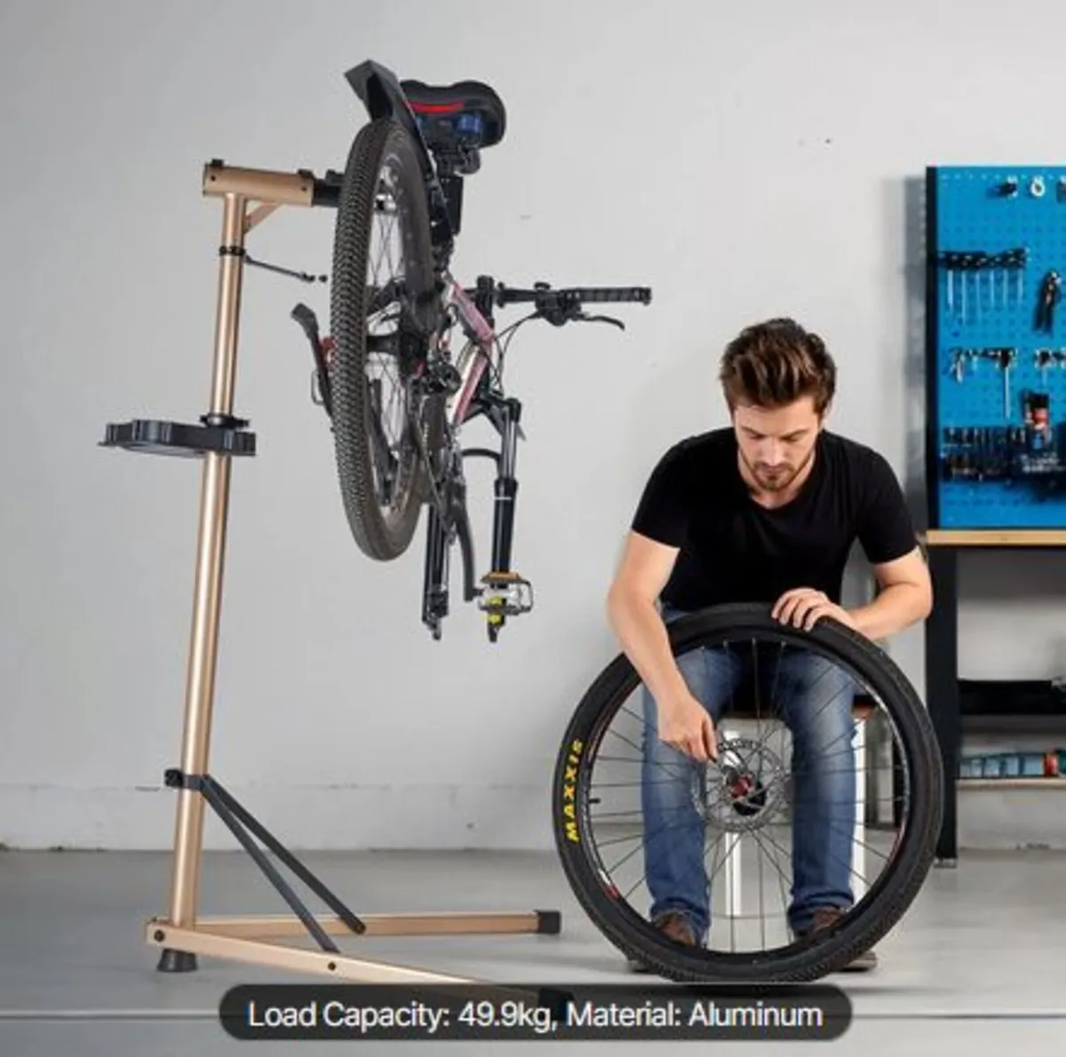 Bike Repair Stand, Max. 110 lb Heavy-duty Bicycle - Image 4