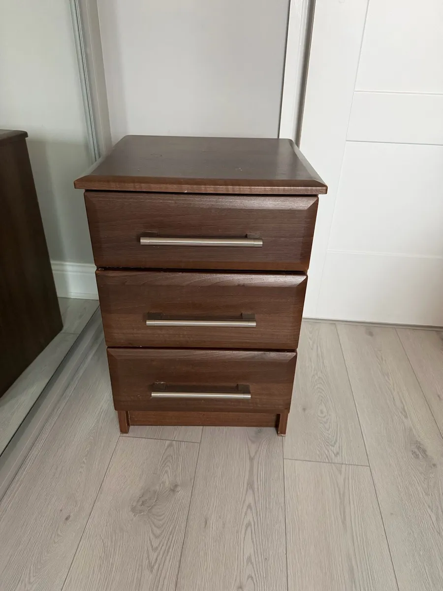 Free bedside locker.