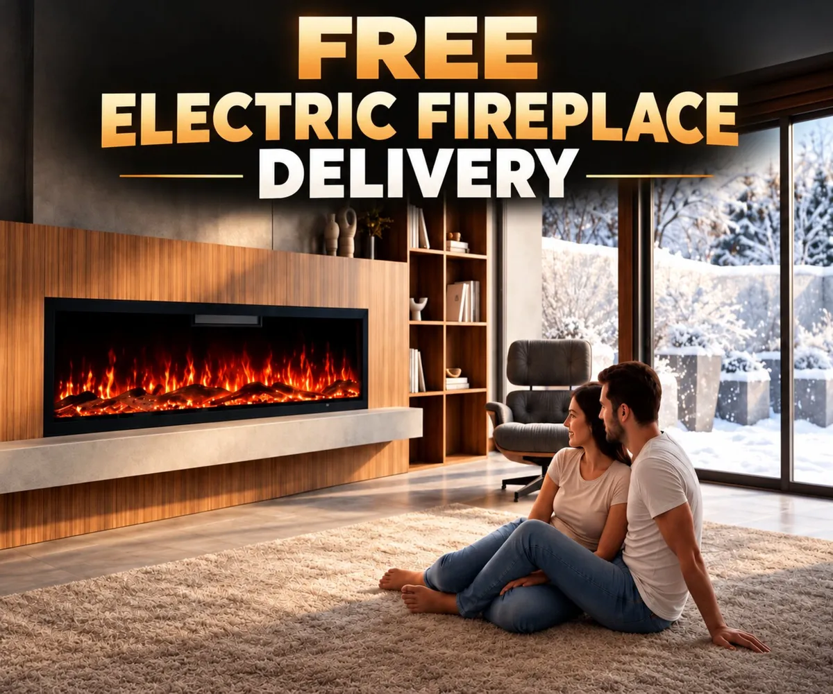 Electric Fireplaces.  Free delivery across Ireland - Image 1