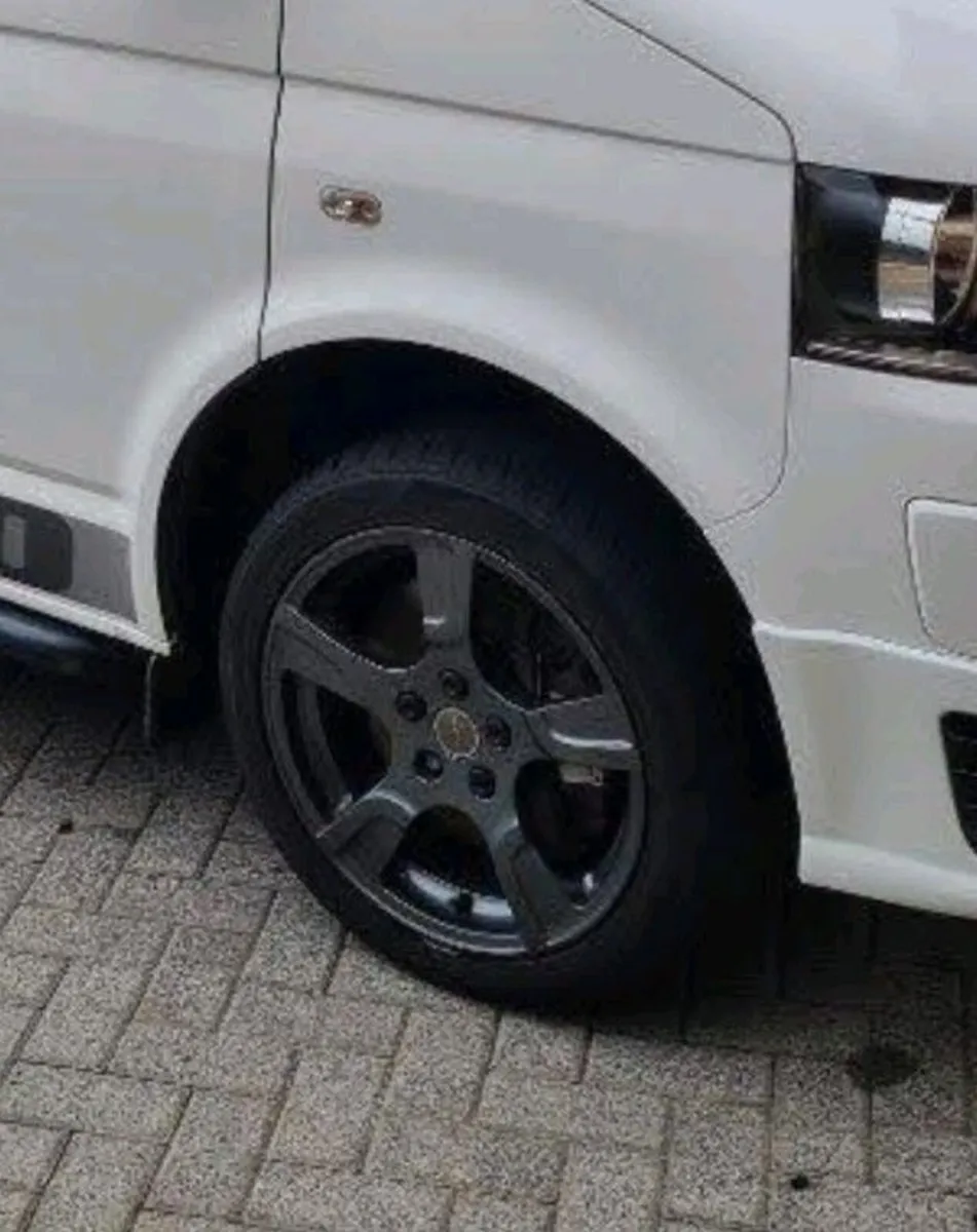 VW T6.1,T5 Genuine 18" Sportline Alloys - Image 2