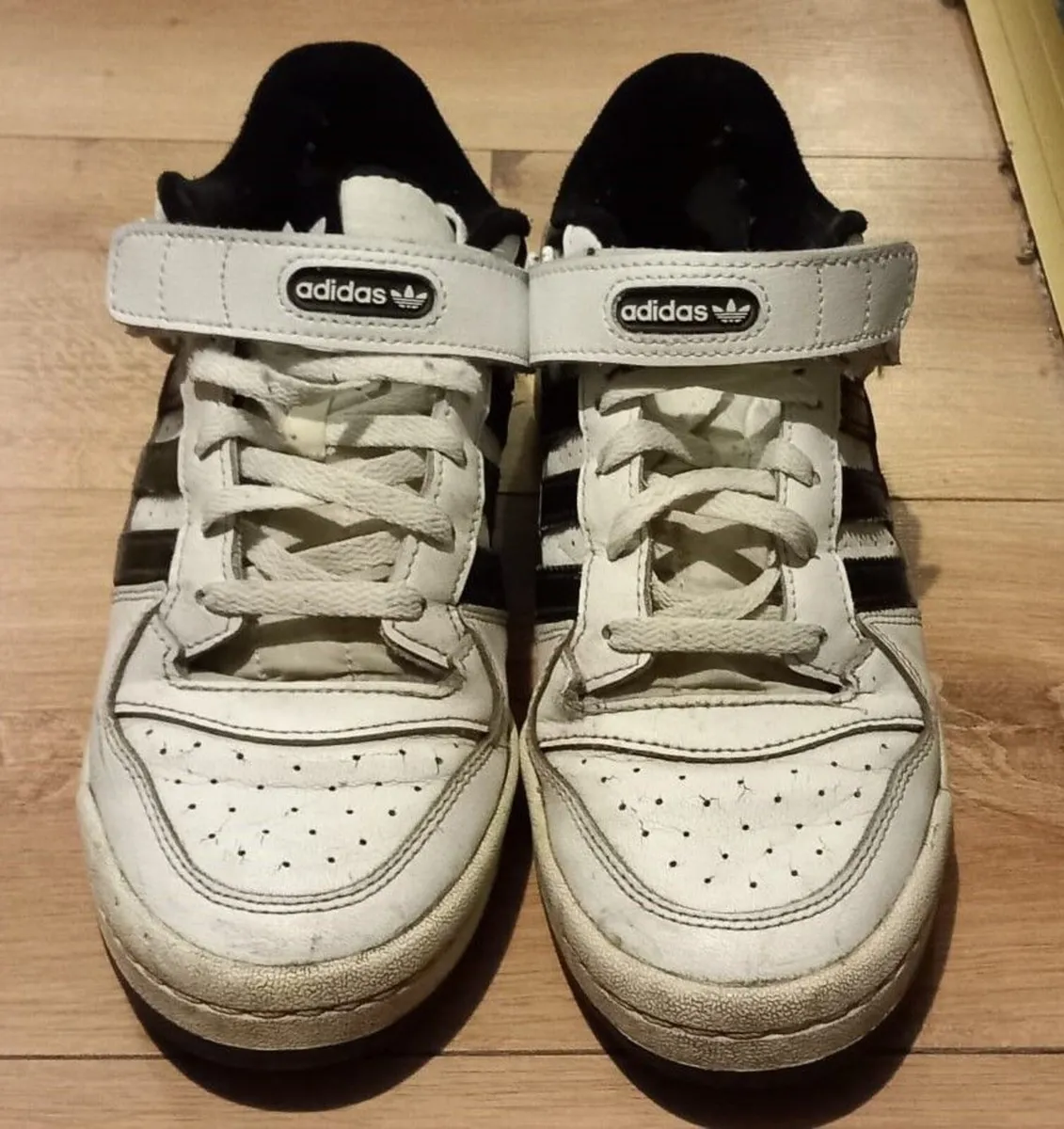 Adidas Forum Low - White/Black - Image 1