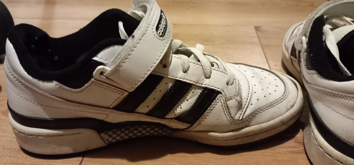 Adidas Forum Low - White/Black - Image 2
