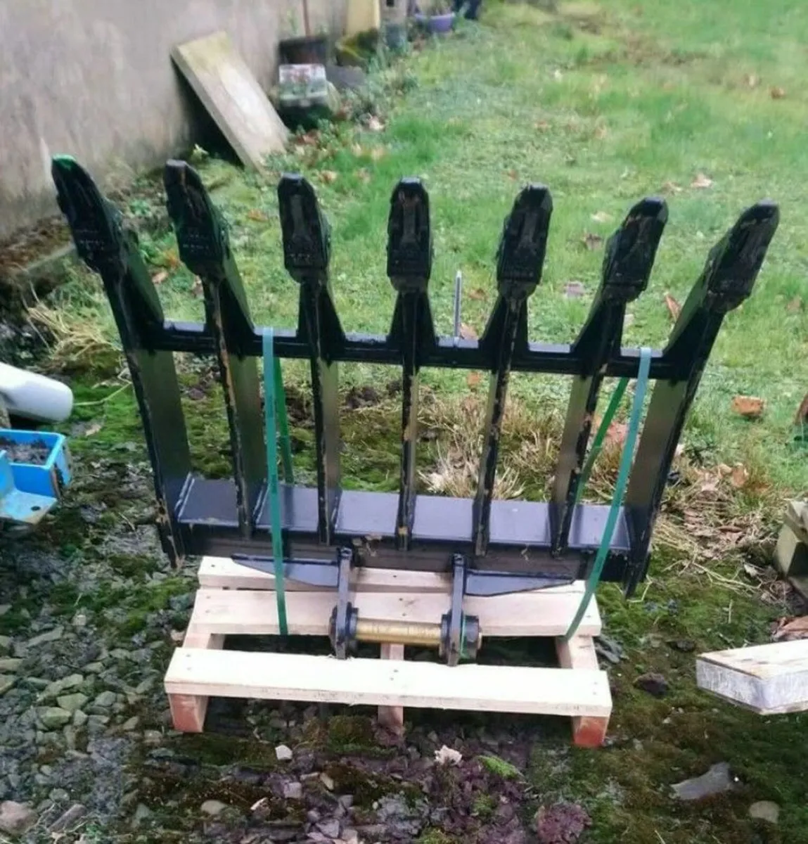 NEW 6 TON DIGGER RAKE 45mm pins - Image 1