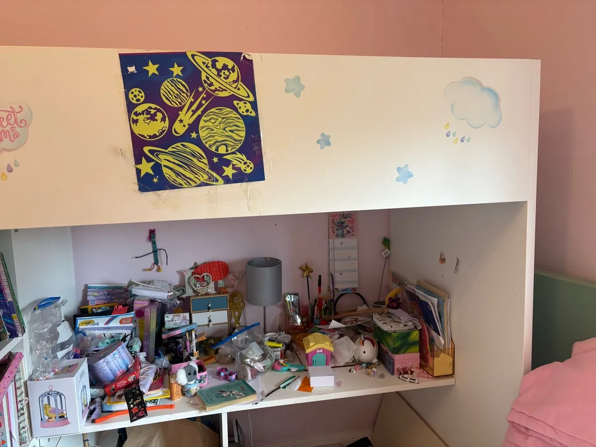 Smastad Ikea bunk bed and desk- for take away - Image 3