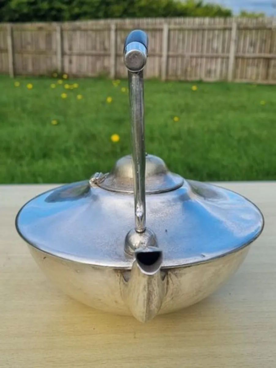 Silver-plated teapot - Image 3