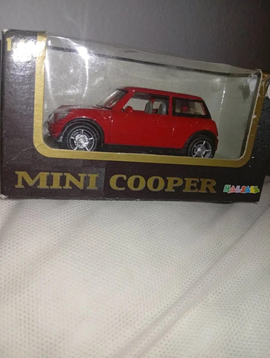 TEAMSTERS MINI COOPER DIECAST MODEL - Image 1