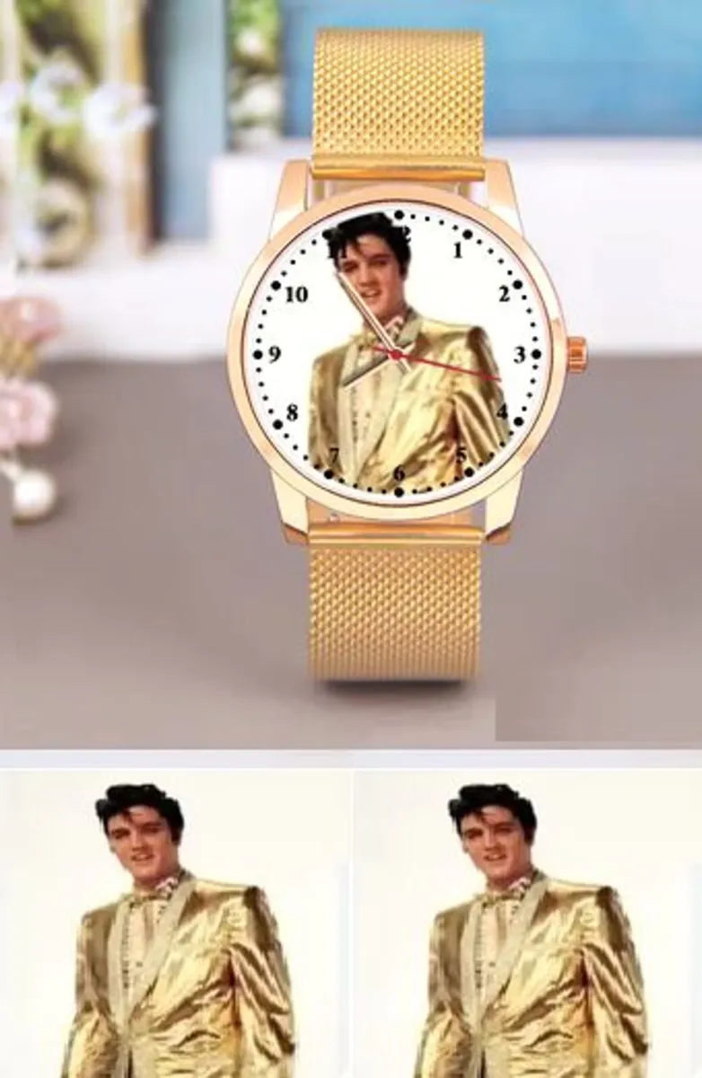 Elvis Rose Gold, 38mm dial. item is new - Image 2