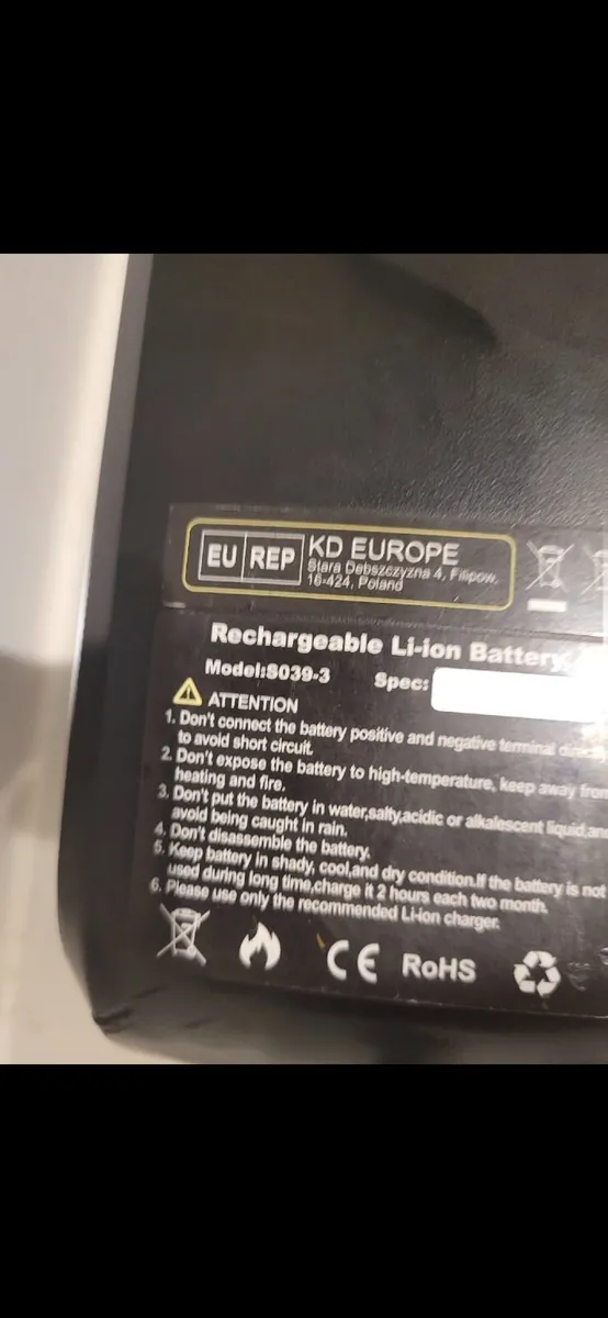 E bike battery's  x2 - Image 3