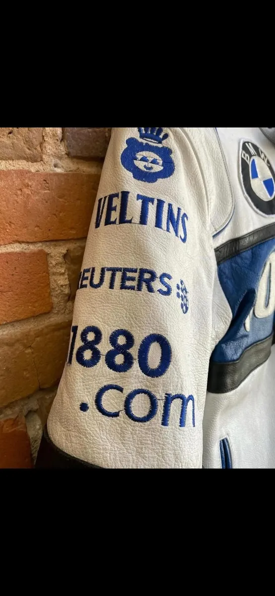 Vintage bmw leather jacket - Image 1