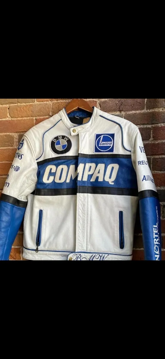 Vintage bmw leather jacket - Image 2